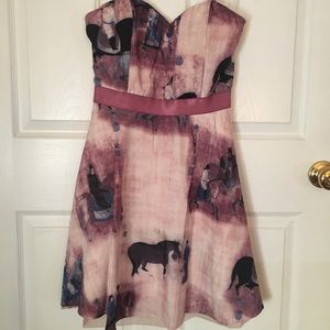 Beautiful purple spring / summer dress